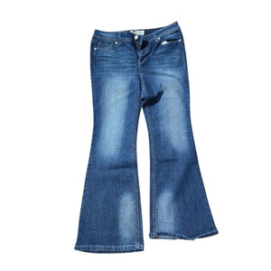 Juniors Sophia Blue Flare Jeans Size 15 #379